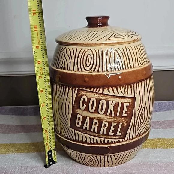 VINTAGE COOKIE BARREL - Picture 11 of 14